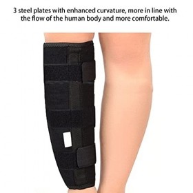 Attelle de soutien du mollet de nuit, sangle de tibia et de fibula pour fracture de tibia et de fibule, fixation externe pour