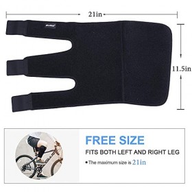 2U2O Attelle de compression réglable pour mollet - Pour soulager la douleur du mollet, récupération, entorse, gonflement, jam