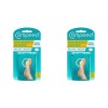 Compeed® - 5 Pansements Oignon Hydrocolloïdes - Hallux Valgus Pied - Format 6,8 x 4,7 cm Lot de 2 