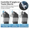 Tech Love Correction Dhallux Valgus Kit, Hallux Valgus [1x], Dorteil en Silicone [2x] et Bande Dentraînement pour Orteil [