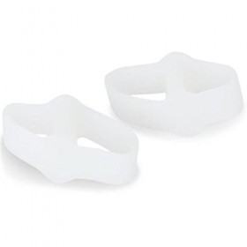 Pedimend Silicone Gel Bunion Protector with Toe Separator 1 pair | Silicone gel double loop toe separator | Prevent Corns/C