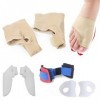 Correcteur Pour Hallux Valgus,Orthèses Hallux Valgus,Lot de 4 Hallux Valgus Correcteur,Orthese,Hallux Valgus,Hallux Valgus Co