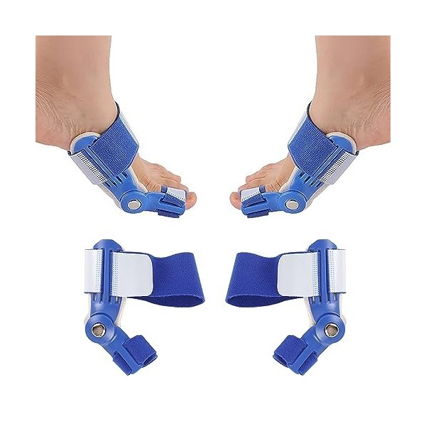 LONGHAO 2 pcs Hallux Valgus Corrector,Correction Hallux Valgus,Correcteur pour Hallux Valgus,Correcteur dOrteil,Aider à Soul