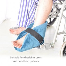 KENANLAN Protecteur de Talon épais et Doux pour Soulager la Douleur, Oreillers de Protection du Talon pour les Escarres, les 