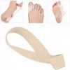 Hallux Valgus Corrector & Bunion Toe Separator - Effective Elastic Belt for Overlapping Toes Comfortable Soft Brace for Bunio