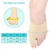 Correcteur doignons, séparateur dorteils en matériau élastique Hallux Valgus pour empêcher laggravation de lhallux valgus