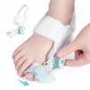 Tech Love Orthèses Pour Hallux Valgus Orthese Corrective Correcteur dhallux Valgus Correction dorteil Orthopédique Coussine