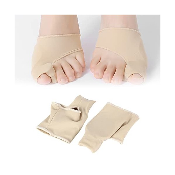 KARELLS Hallux Valgus Correcteur Jour Nuit, Gros Redresseur Orteil, Gros Redresseur Orteil Manchons de Protection pour Amorti