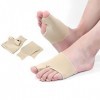 Jinpojun Orthese Hallux Valgus, Correcteur Attelle avec Gel Coussinet - Correction invisible de lhallux Valgus pour Amortir 