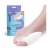 feet bcn Protecteur Oignon et écarteur des orteils 2 en 1. Gel élastique. Soulage la douleur des oignons et corrige la positi