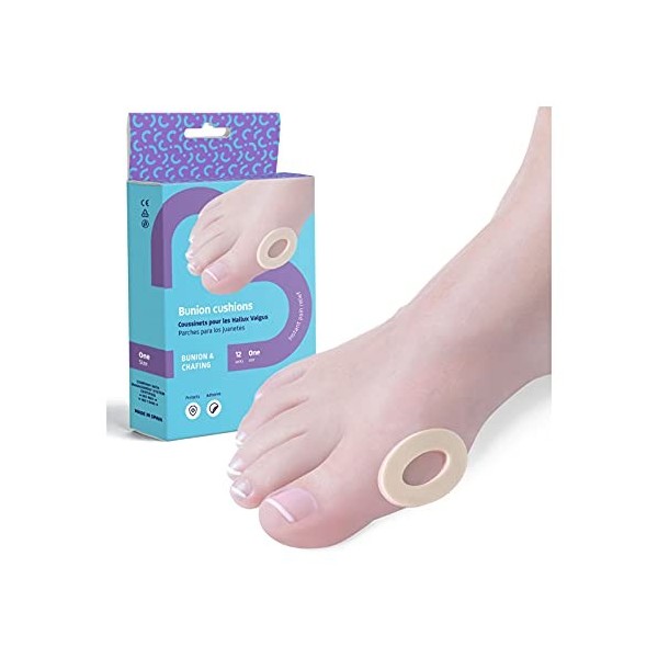 feet bcn Protecteurs oignons en mousse, soulagent les douleurs sur les oignons, de duretés et de frottements causés par la ch