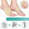 Correcteur doignons Pinky Toe Pain Relief Pad lisseur pour petitsorteil Bunion Corrector Little Toe Cushions Spacer Shield G