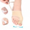 Orthèses pour hallux valgus | Redresseur Gros Orteil en Gel de Silicone | Correcteur avec Coussinet pour les soins de santé d