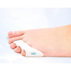 2&nbsp;Paires de correcteurs d’orteils contre l’hallux Valgus - Pour les petits orteils - 3 Trous - En silicone
