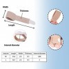 Lot de 10 bandages pour attelle dorteil en marteau, correcteur dorteil en marteau, séparateur dorteil, attelle dorteil, b