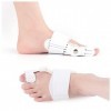 2pcs soulagement dorthographe doignon de séparateurs orthopédiques - tampons correcteur doignon Hallux Valgus - séparateur