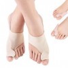 Hallux Valgus Correcteur, Doact 1 Paire Gros Redresseur Orteil Manchons de Protection, Séparateur Orteil de Correcteur pour H