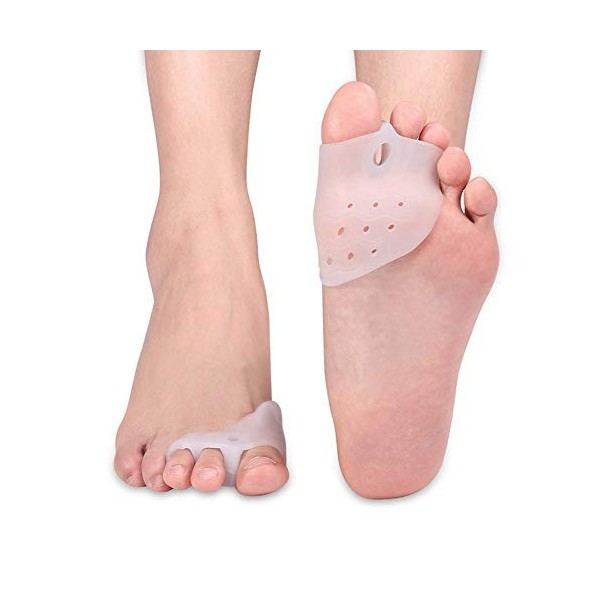 Yosoo Health Gear Orthèse Hallux Valgus avec Coussinet de Gel, Protecteur et Séparateur de Gros Orteil, Manchon Correcteur d