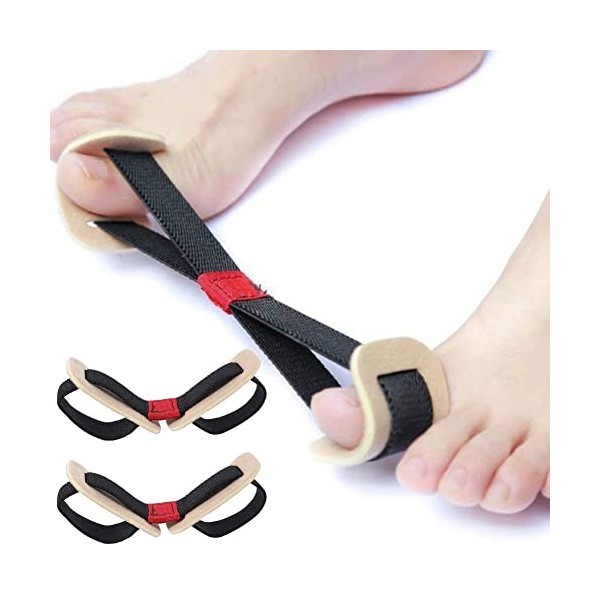 Separateur Orteil, Bunions Correcteur, Séparateur Orteil, Ceinture pour Hallux Valgus, Hallux Valgus Correcteur dorteils pou