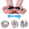 Separateur Orteil, Bunions Correcteur, Séparateur Orteil, Ceinture pour Hallux Valgus, Hallux Valgus Correcteur dorteils pou