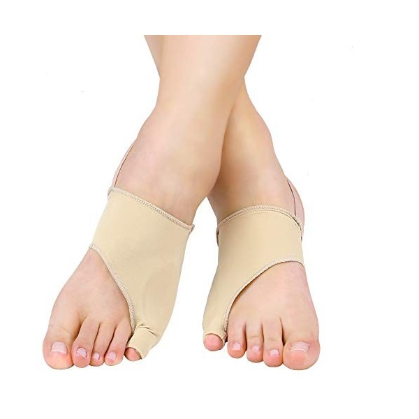 Akozon Correcteur doignon de correction dépandeur dorteils Hallux Valgus, chaussettes de protection pour petits orteils at