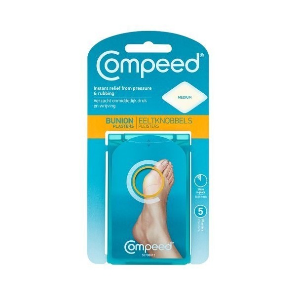 Compeed Pansements Taille moyenne oignon, 5 Pansements