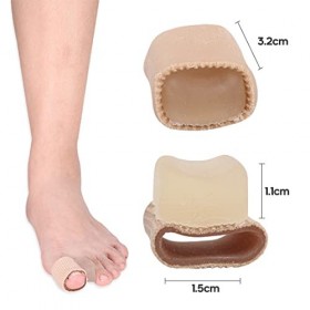 TSLRSA 4 PCS Separateur Orteil - Orteils en Griffe, Hallux Valgus Correcteur, Protection Orteil en Griffe Gel, Soulagement de