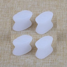 Séparateurs dorteils en silicone, 4 packs décarteurs dorteils en gel pour hommes et femmes, correcteur doignons, orteils 