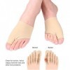 Correcteur Doignons, Orthese Hallux Valgus Lisseur Gros Orteils Avec Coussin Gel, Protecteurs Support Ecarteur Orteil Fricti