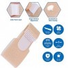 DYKOOK Lot de 8 bandages pour orteils cassés en tissu - Attelle dorteil rembourrée - Protège-doigts - Séparateurs