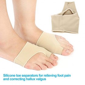 Hallux Valgus Orthosis, Protège-Oignon Manchons De Protection Soin des Pieds Protecteur Valgus, Soulagement De La Douleur S 