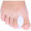 Lot de 4 séparateurs dorteils en silicone pour hallux valgus - Séparateurs dorteils en gel pour soulager la douleur des oig