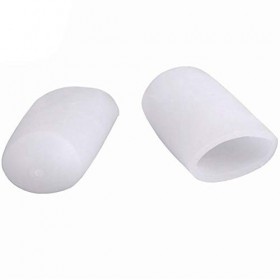 Pedimend Silicone Soft Tips for Big Toe 1 pair | Toe Tip Tube Protector | Prevents corns / blisters / calluses / foot rubs 