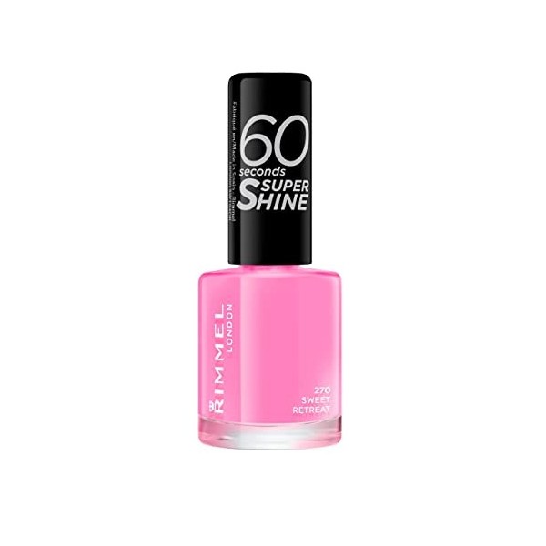 Rimmel - Vernis à Ongles 60 Seconds Super Shine Colour Block - Ultra Brillance et Longue Tenue - Séchage Rapide - 719 Mermaid