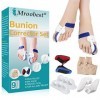 Mroobest Hallux Valgus Corrècteur, Toe Séparateur, Hallux Valgus, Prévenir Efficacement Lhallux Valgus, Éviter la douleur ca