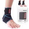 Dualeco Réglable Chevillere 1 Pièce, Attelle Cheville Sport/Football/Running, Chevilliere De Maintien Ligamentaire, Strapping