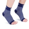 CAMBIVO Chevillere Entorse 2 Paires, Chaussettes de Compression Femme Homme, Chevillere Sport, Bas Contention pour Running, F