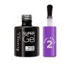 Rimmel - Top Coat Super Gel - Manucure en 2 Étapes - Longue Tenue - 001 Top Coat - 12ml