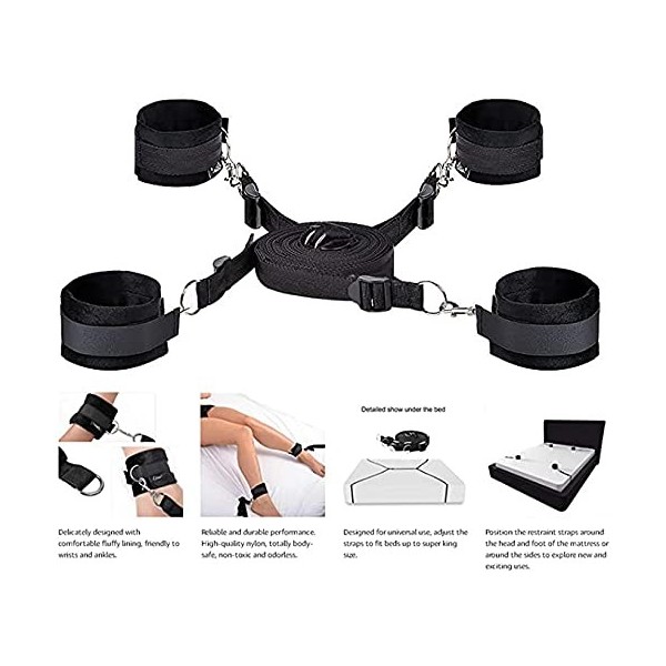 YUXIANG Adjustable Ankle Cuff Flexible Belt, Soft and Comfortable Combined Sports Belt