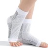 2 paires de chaussettes anti-douleur Heelsium, chaussettes apaisantes pour neuropathie, manchon de compression de la cheville