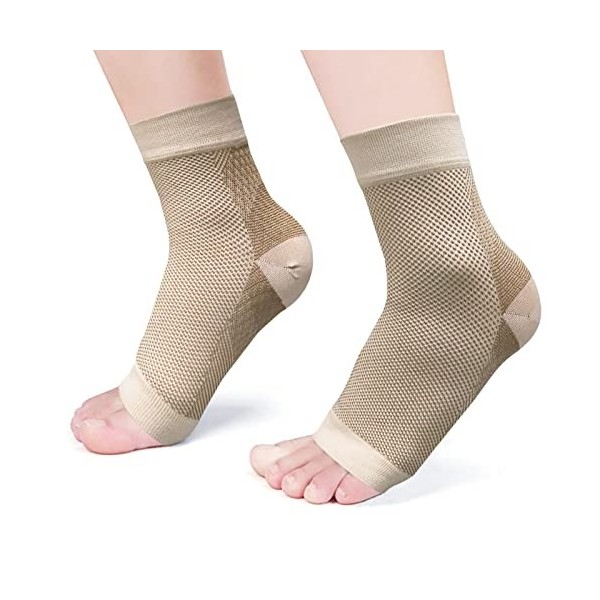 Bandage de Cheville Maintien Sport, Protege Chevillère Soutien Respirante Ankle Support pour Homme et Femme Entorse, Arthrite