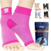 Chaussettes de compression pour fasciite plantaire pour homme et femme - Soutien de pied et de cheville de qualité supérieure