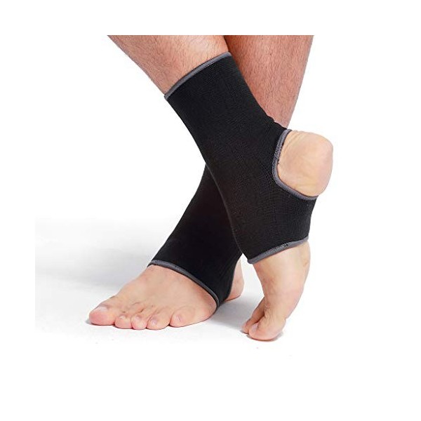 NEOtech Care Chevillière de marque Protège-cheville pour gym sport - Ultra léger, élastique et respirant - Compression moyenn