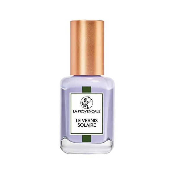 La Provençale Maquillage - Le Vernis Solaire - Base & Fixateur Vernis à Ongles Longue Tenue - Enrichi en Huile dOlive Bio AO