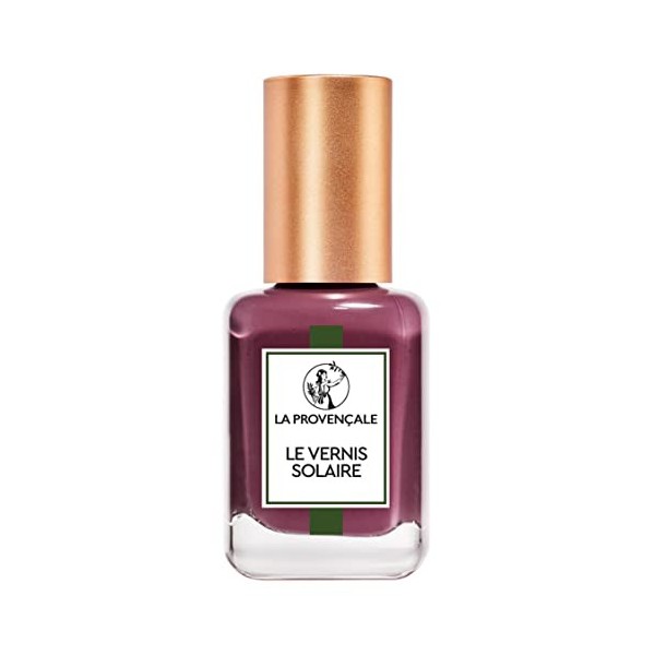 La Provençale Maquillage - Le Vernis Solaire - Base & Fixateur Vernis à Ongles Longue Tenue - Enrichi en Huile dOlive Bio AO