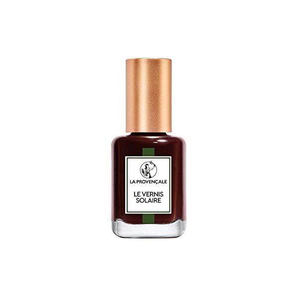 La Provençale Maquillage - Le Vernis Solaire - Base & Fixateur Vernis à Ongles Longue Tenue - Enrichi en Huile dOlive Bio AO