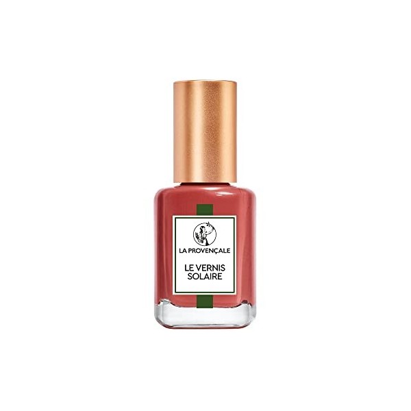 La Provençale Maquillage - Le Vernis Solaire - Base & Fixateur Vernis à Ongles Longue Tenue - Enrichi en Huile dOlive Bio AO
