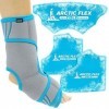 Vive Bandage de compression pour cheville - Support de compression pour pieds froids et chauds - Support réglable pour refroi