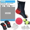 Atlecko Lot de 12 paires de chaussettes pour fasciite plantaire, 2 paires et accessoires, soulagement de la douleur de larth