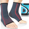 Beister 1 paire de chevillères de compression pour homme et femme, pour entorse et fasciite plantaire, soulagement des blessu